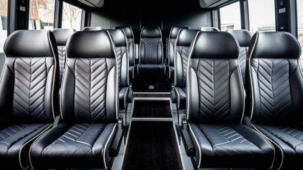 15 passenger minibus inside greenville