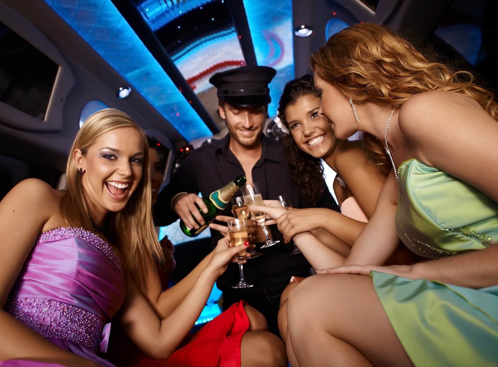 bachelorette party limousine rental.