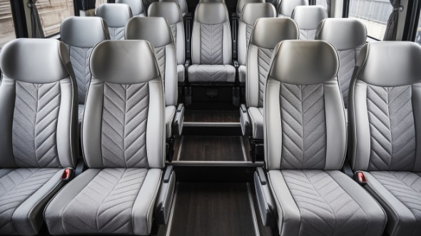 30 passenger minibus inside greenville
