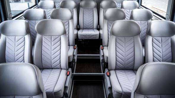 35 passenger minibus inside greenville