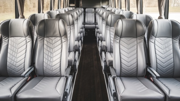 54 passenger charter bus interior greenville