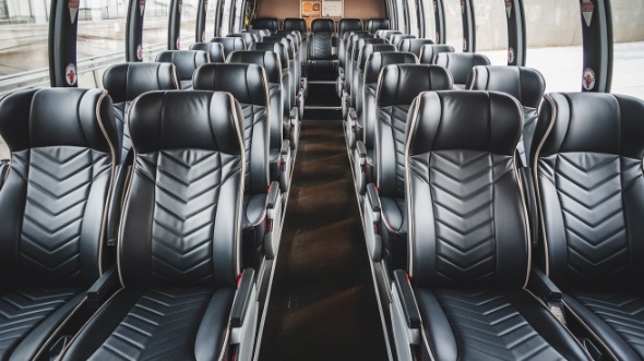 54 passenger charter bus rental greenville