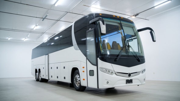 55 passenger charter bus greenville