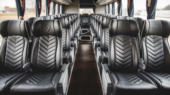 55 passenger charter bus rental greenville