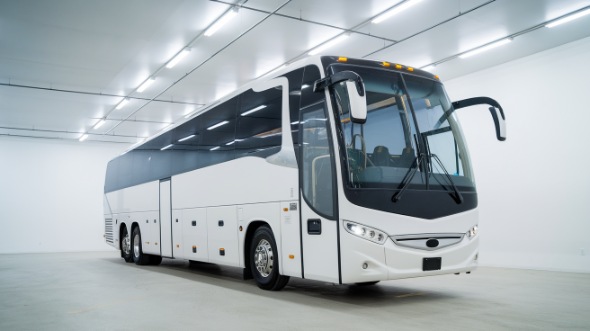 56 passenger charter bus greenville