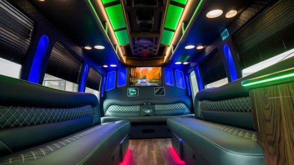 sprinter limo rental inside greenville