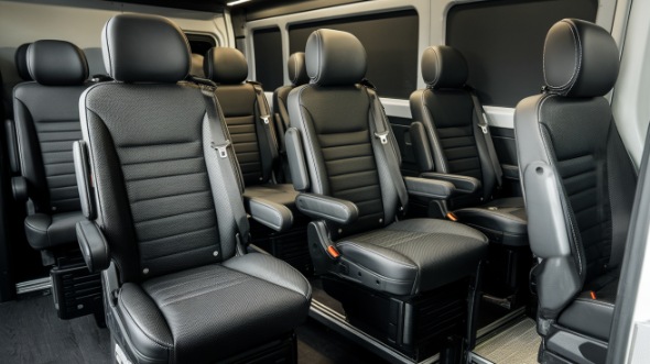 sprinter van with driver inside greenville